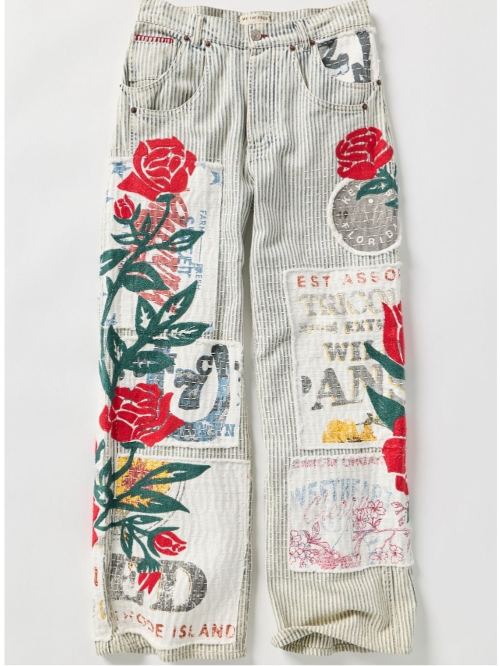 We The Free Lost and Found Boyfriend Jeans- Size 32- NWT - Picture 5 of 12